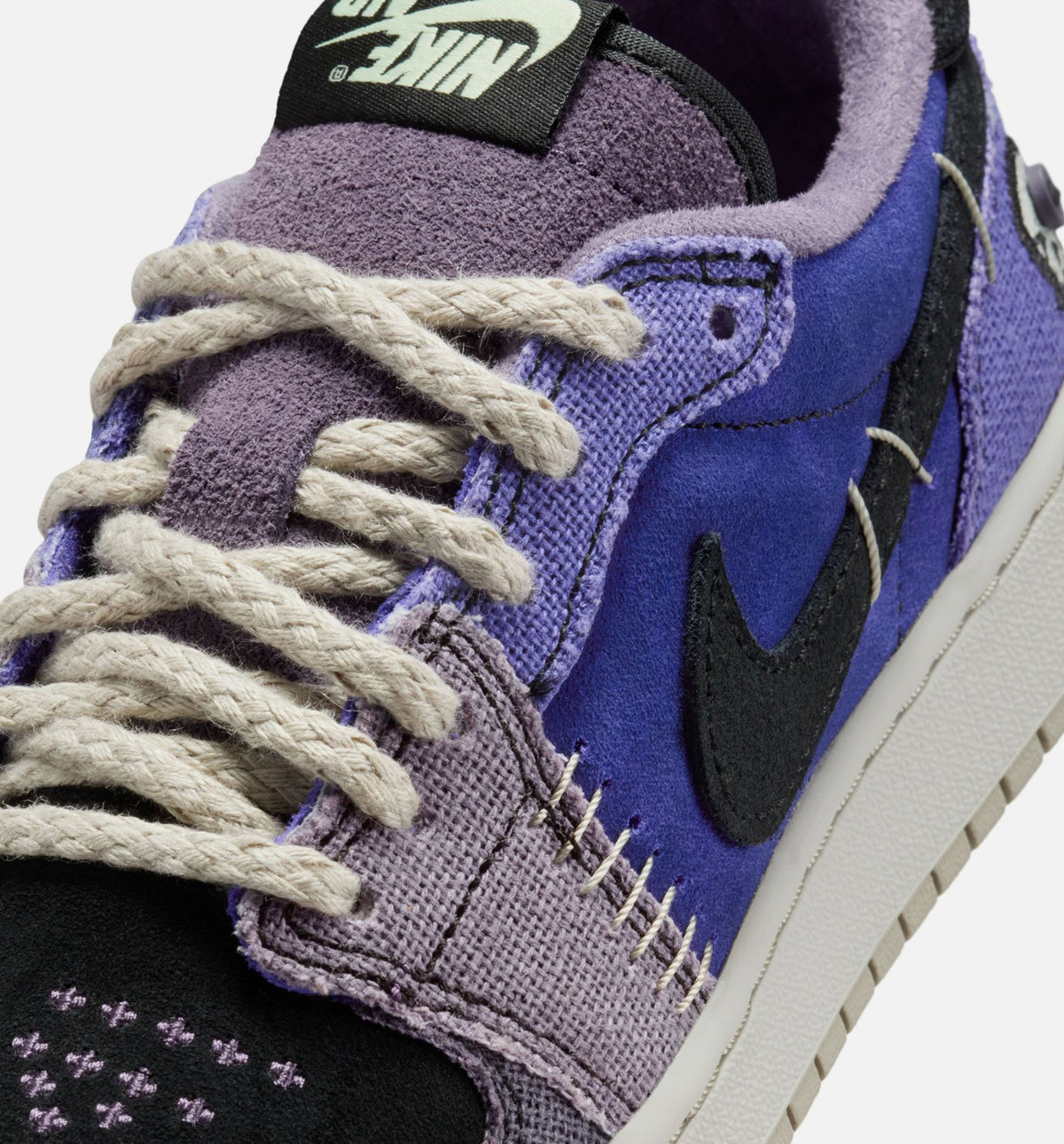Air Jordan 1 Low OG Grade School Sneakers – Regency Purple/Dark Raisin