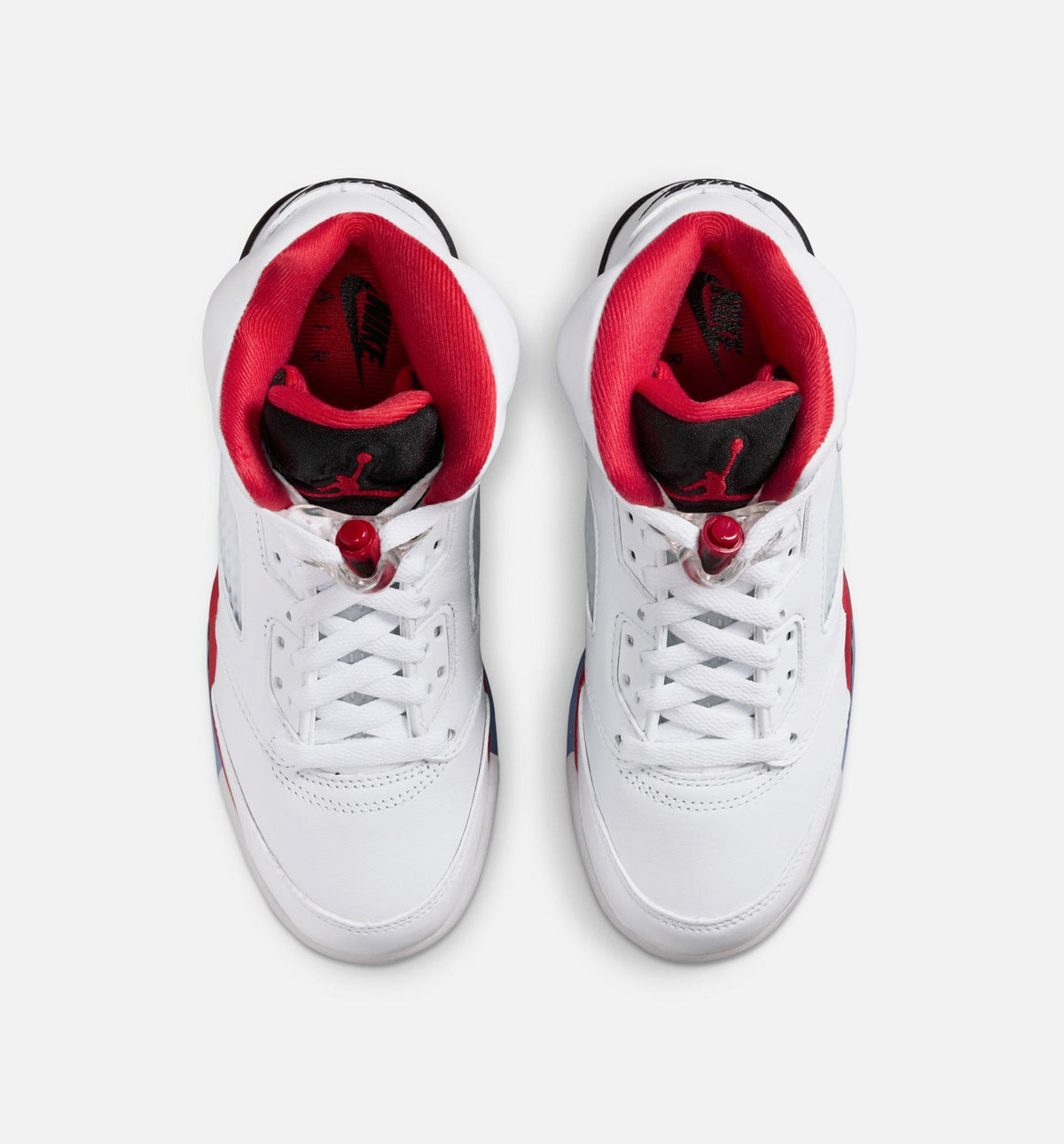 Air Jordan 5 Retro Grade School Sneakers – Fire Red