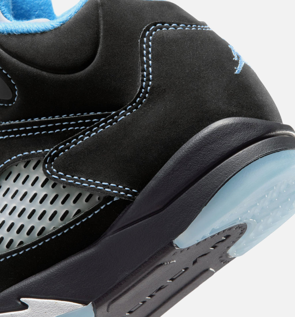 Air Jordan 5 Retro Preschool Sneakers – Black Carolina