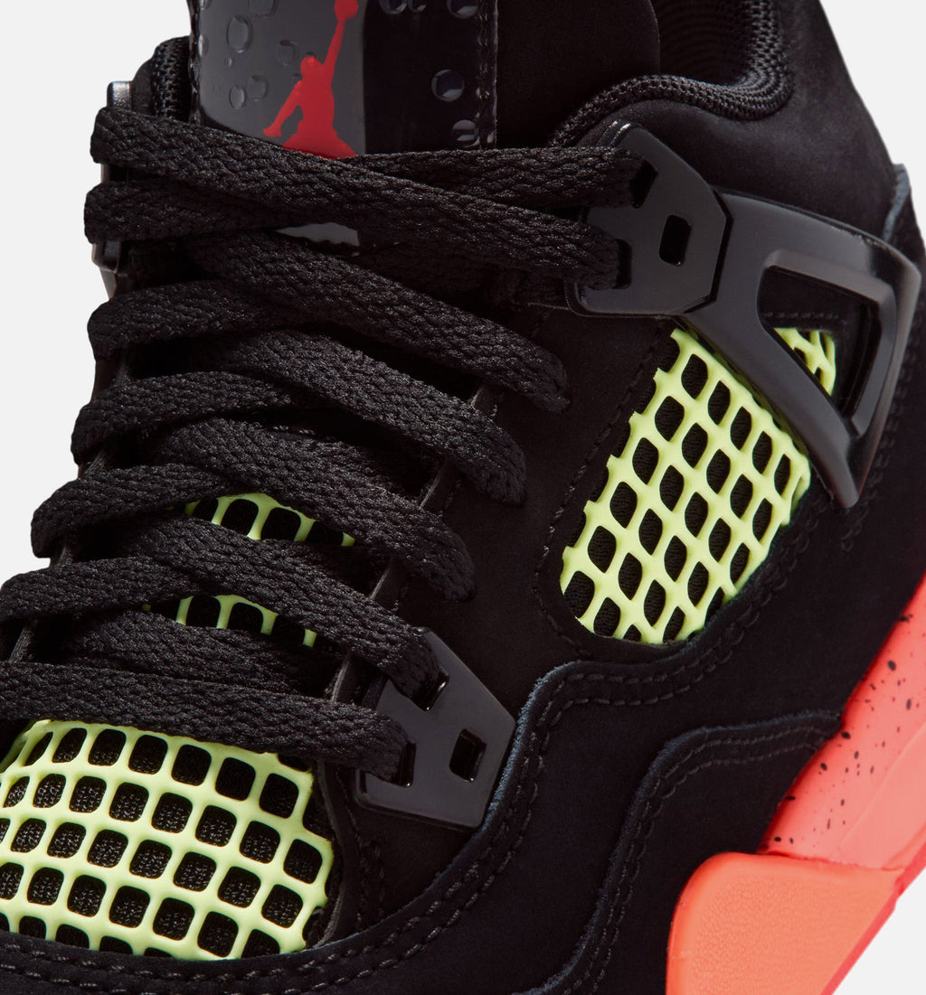 Air Jordan 4 Retro Preschool Sneakers – Black Infrared 23