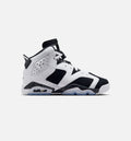 Air Jordan 6 Retro Grade School Sneakers – Black/White