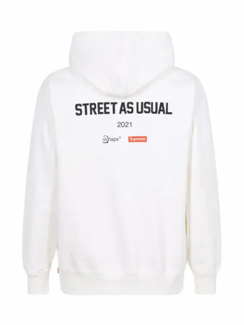 Supreme x WTAPS Sic'Em drawstring hoodie