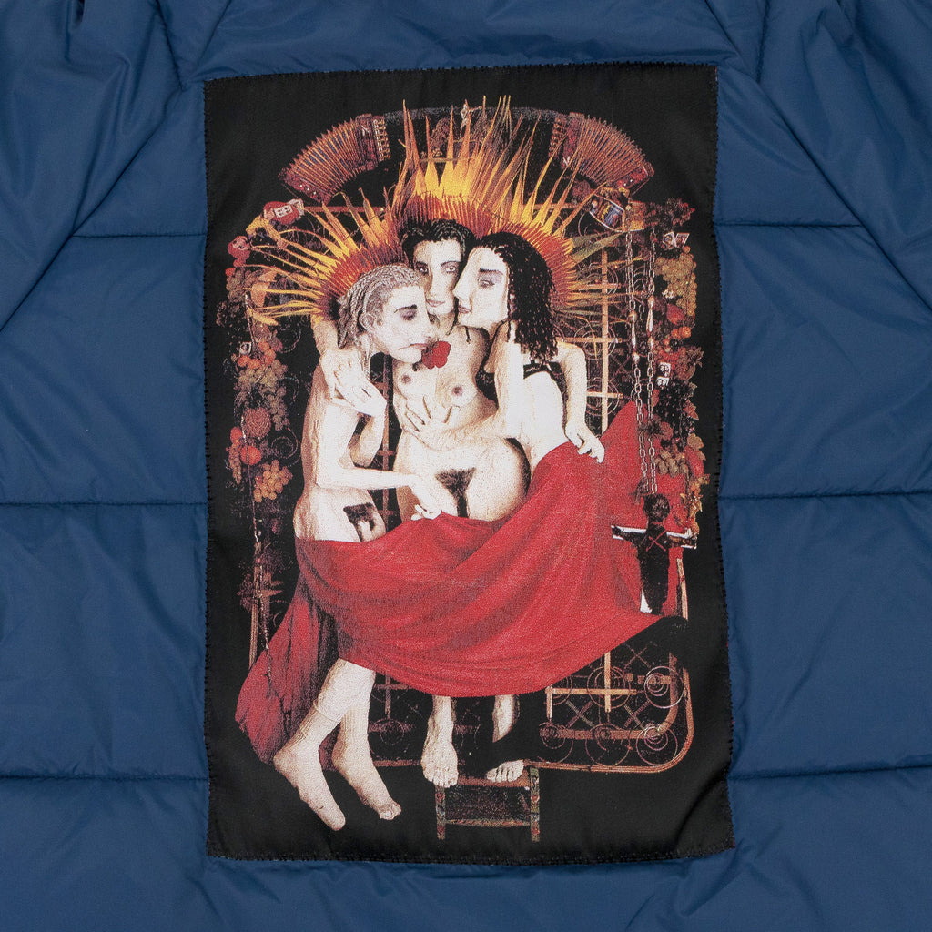 BLUE JANE'S ADDICTION MECHANICS PUFFER JACKET