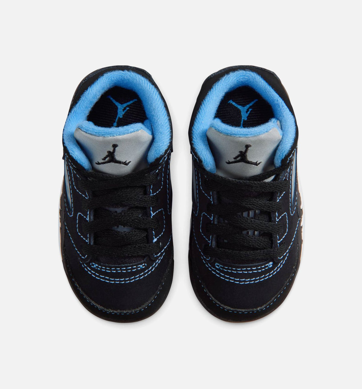Air Jordan 5 Retro Infant & Toddler Sneakers – Black Carolina