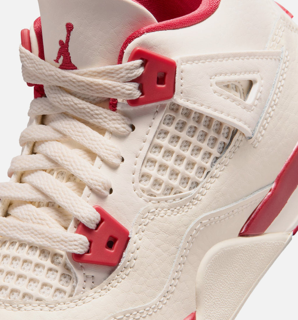 Air Jordan 4 Retro Preschool Sneakers – Valentine's Day