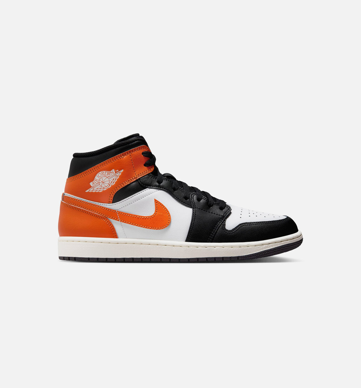 Air Jordan 1 Mid Men's Sneakers – Starfish/White