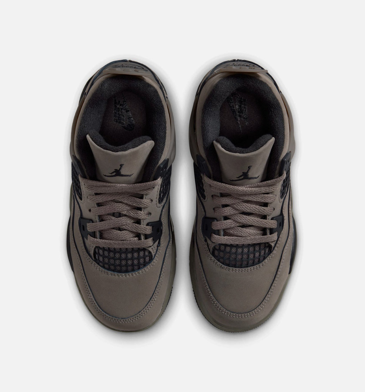 Air Jordan 4 Retro Preschool Sneakers – Cave Stone/Black