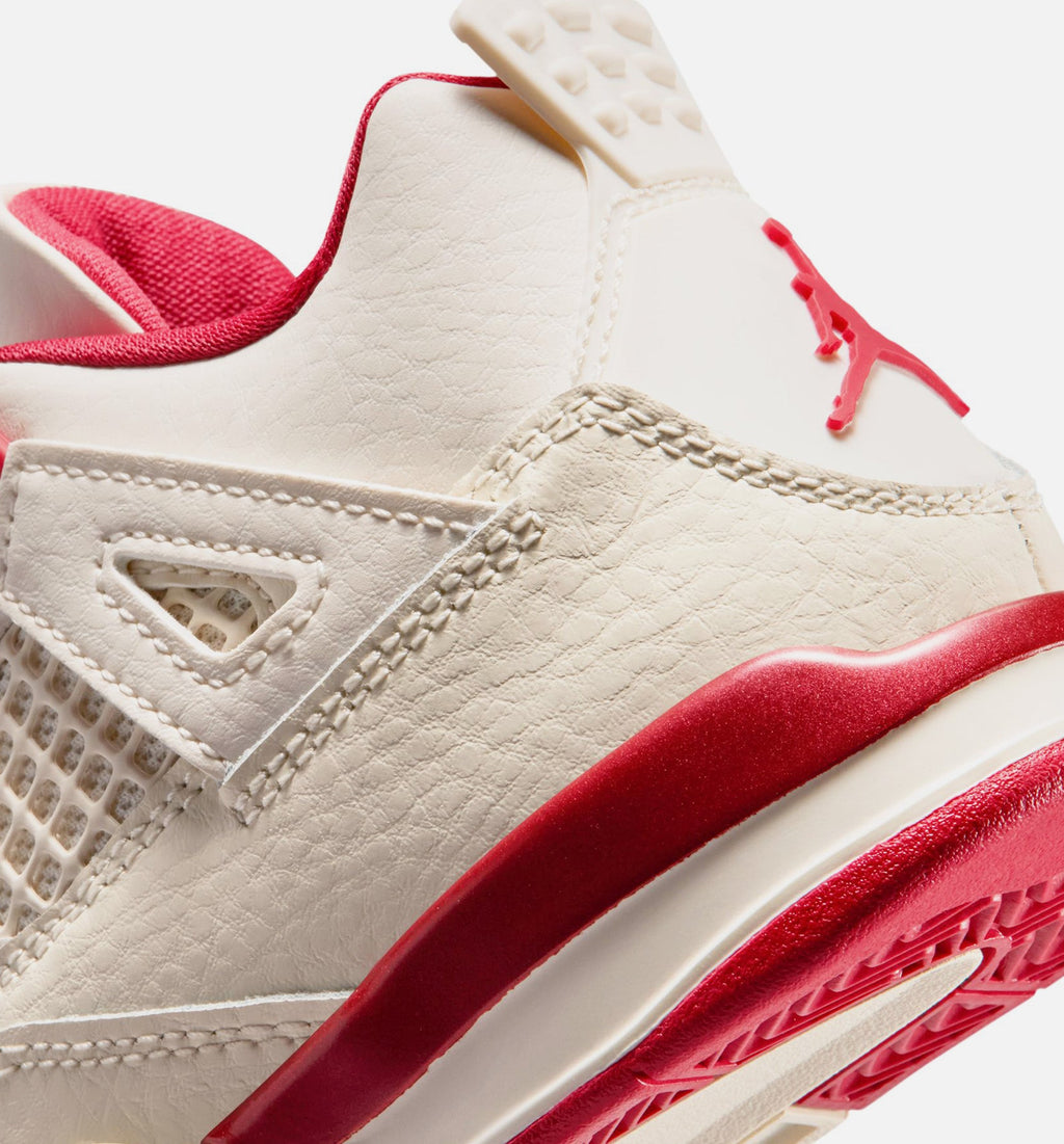 Air Jordan 4 Retro Preschool Sneakers – Valentine's Day