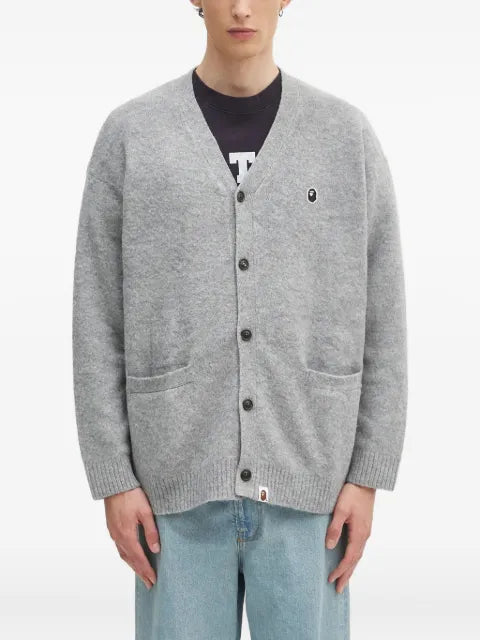 A BATHING APE® button-up cardigan