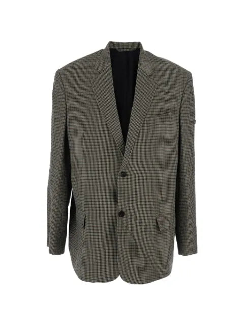 Balenciaga checked blazer