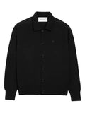 AMI Paris Ami De Coeur chest-embroidered cardigan