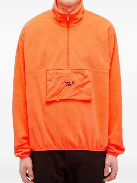 Reebok half-zip fleece sweatshirt