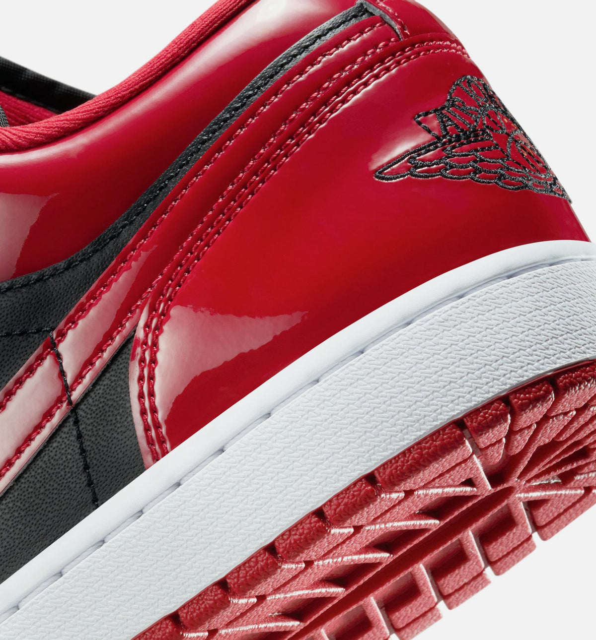 Air Jordan 1 Low SE Men's Sneakers – Black/Varsity Red