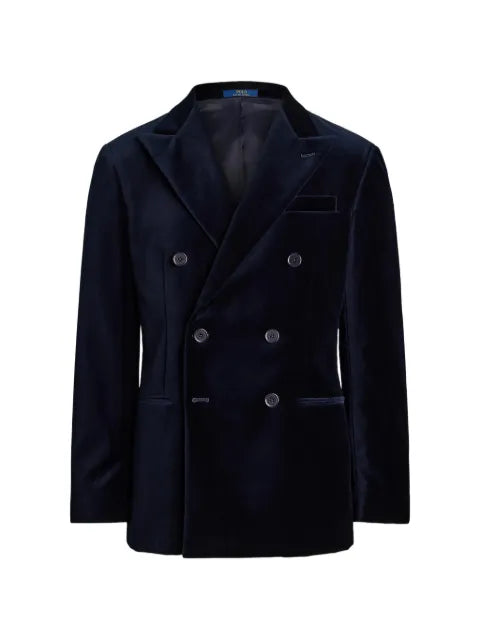 Polo Ralph Lauren Velvet double-breasted blazer