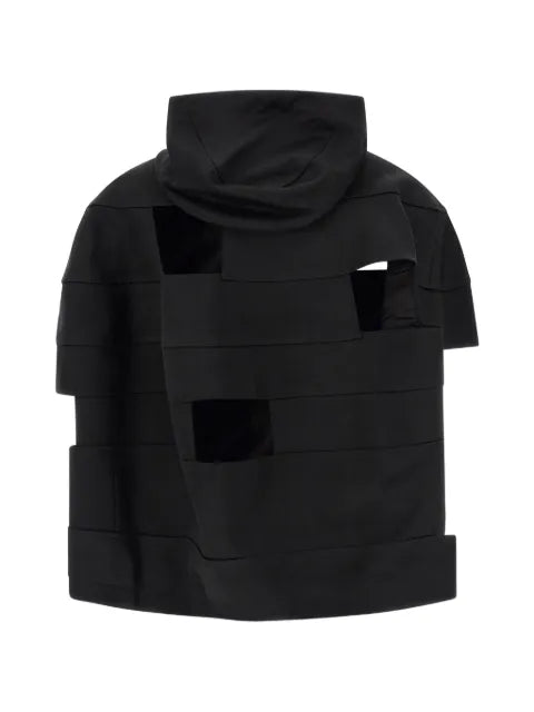 Comme des Garçons Homme Plus cut-out armor-inspired jacket