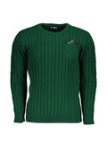 U.S. Grand cable-knit pocket-detail sweater