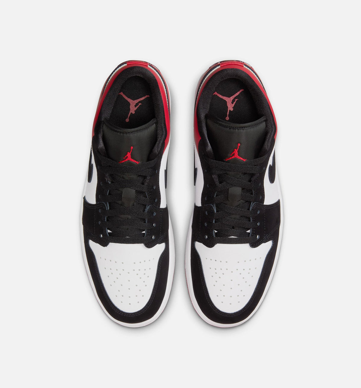 Air Jordan 1 Low SE Men's Sneakers – White/Varsity Red/Black