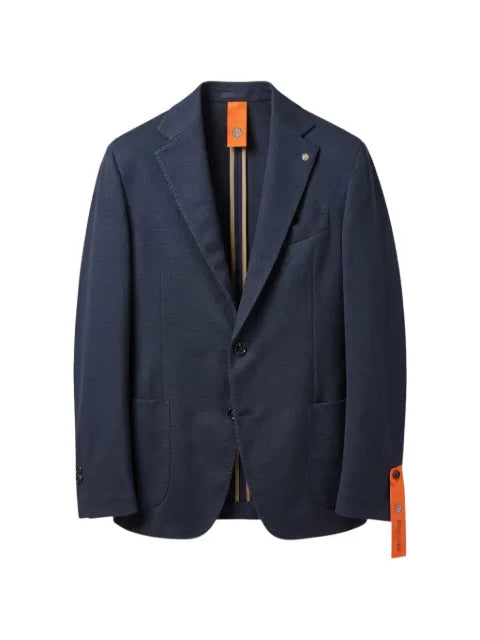 BHARNABA single-breasted textured blazer