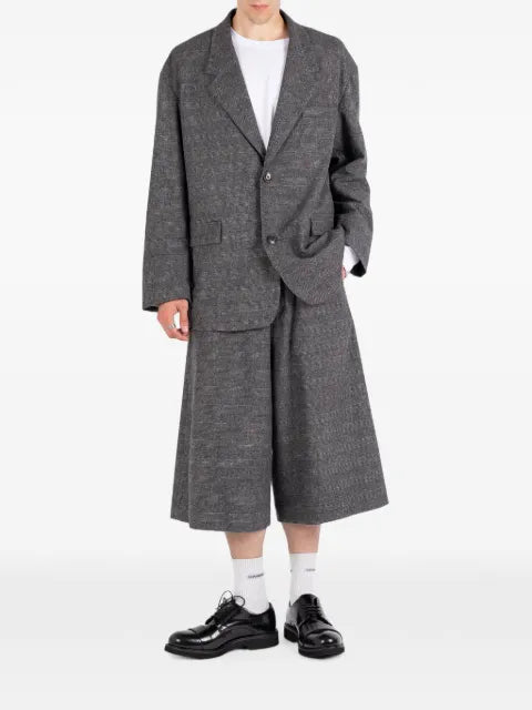 Société Anonyme checked wool blazer