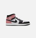 Air Jordan 1 Mid Men's Sneakers – White/Rust Pink/Black
