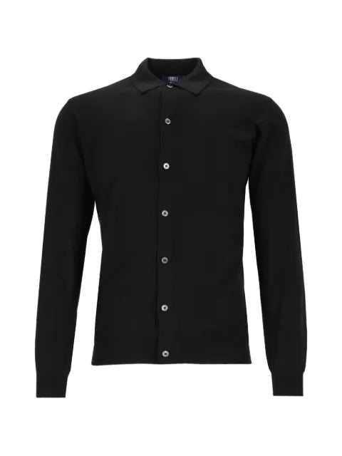 Fedeli button-up knitted cardigan
