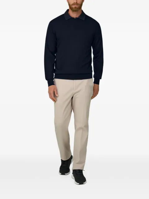 Boggi Milano crew-neck in extrafine merino wool