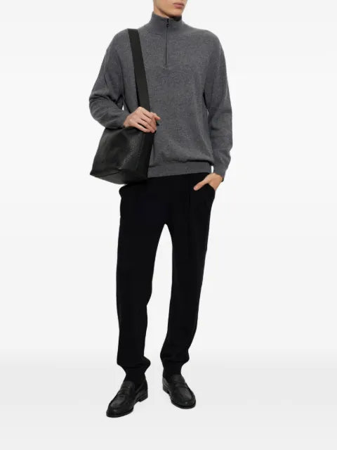 Lisa Yang Augustus quarter-zip sweater
