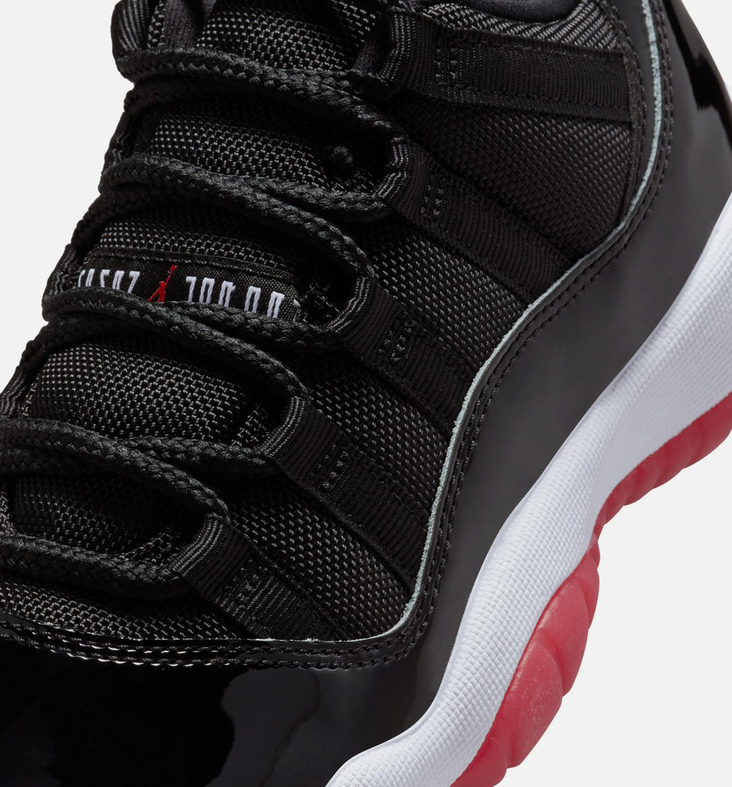 Air Jordan 11 Retro Grade School Sneakers – Bred
