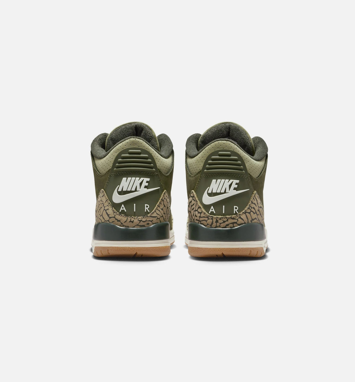 Air Jordan 3 Retro Grade School Sneakers – Medium Olive