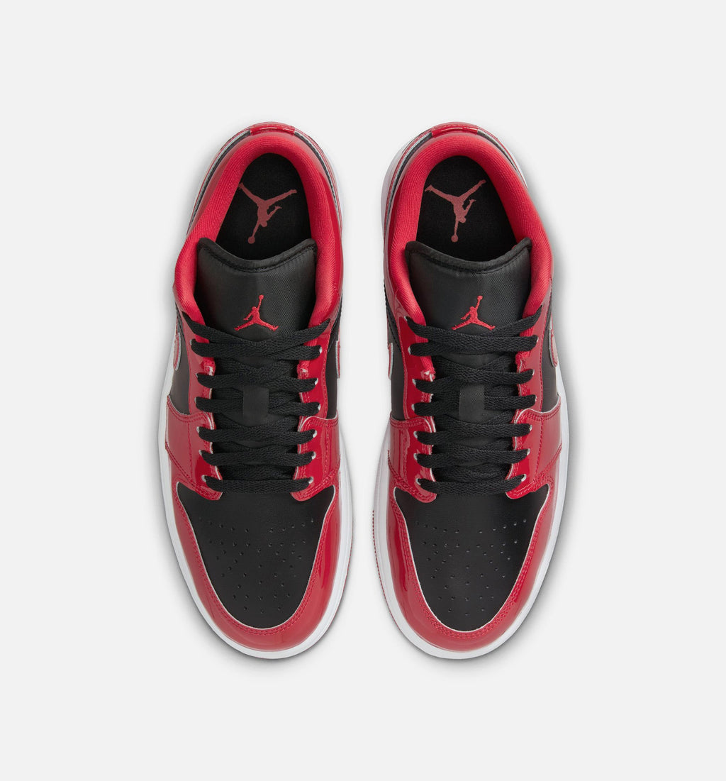 Air Jordan 1 Low SE Men's Sneakers – Black/Varsity Red