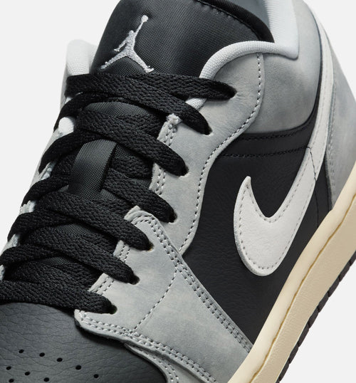 Air Jordan 1 Low SE Men's Sneakers – Light Smoke Grey/Off Noir
