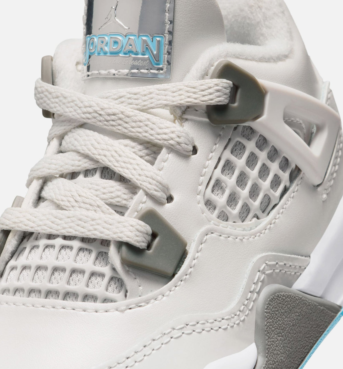 Air Jordan 4 Retro Infant & Toddler Sneakers – Blue Chill