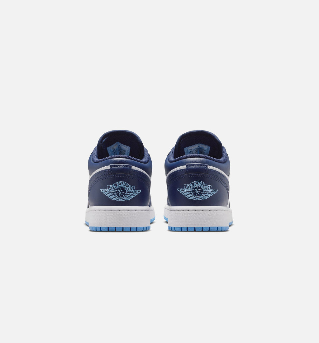 Air Jordan 1 Low Grade School Sneakers – Midnight Navy/University Blue