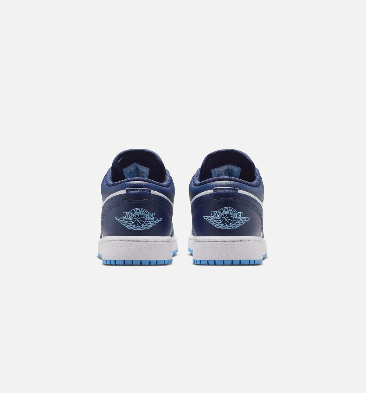 Air Jordan 1 Low Grade School Sneakers – Midnight Navy/University Blue