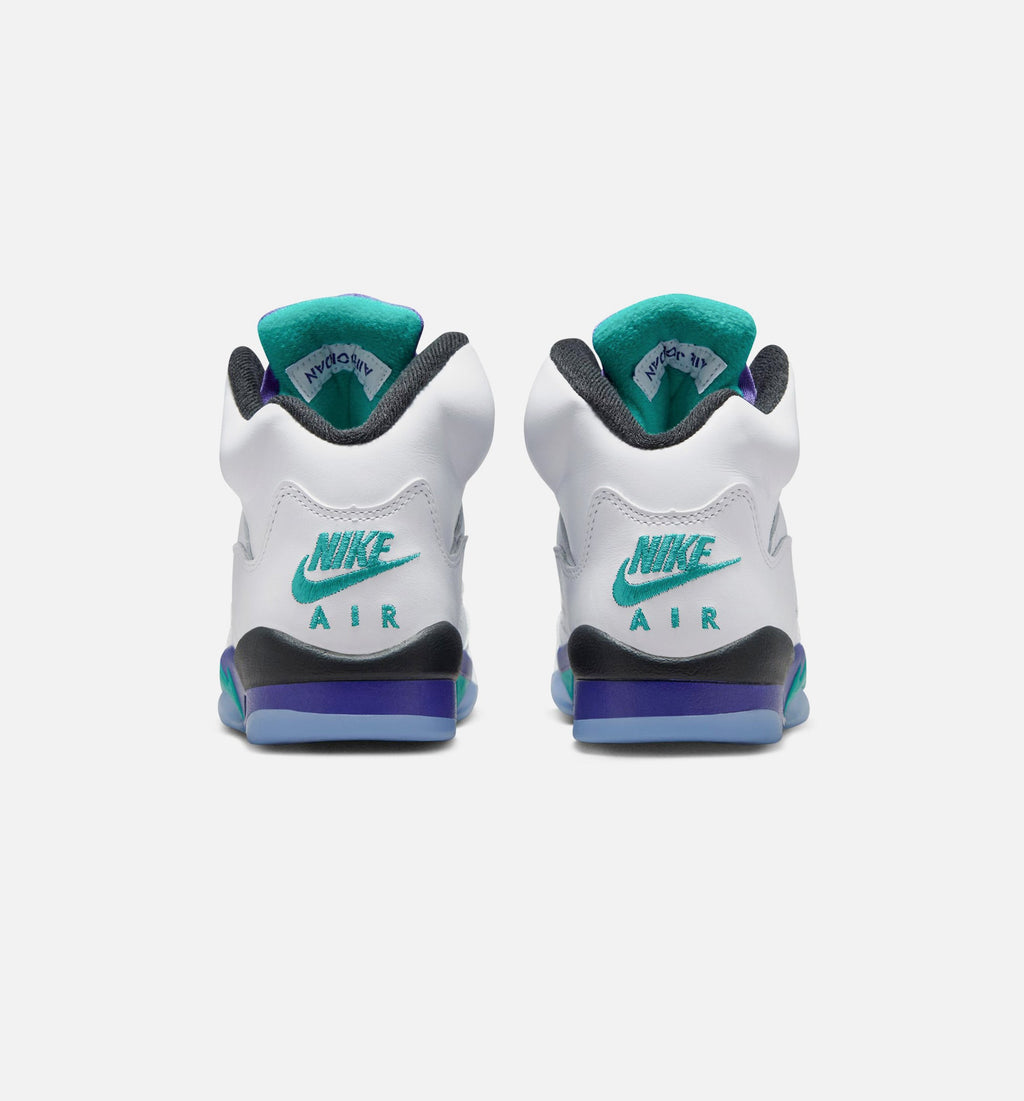 Air Jordan 5 Retro Grade School Sneakers – Grape