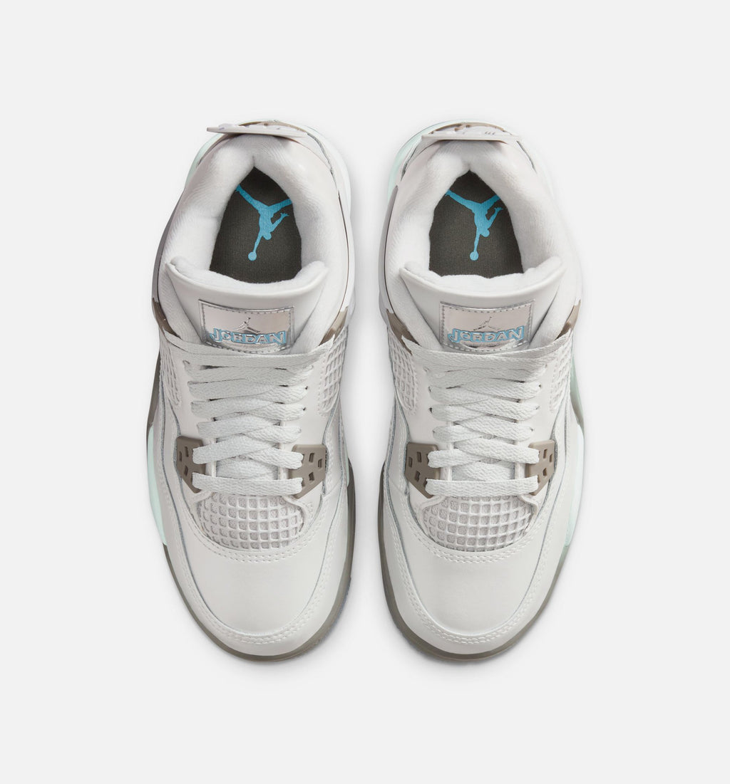 Air Jordan 4 Retro Grade School Sneakers – Blue Chill