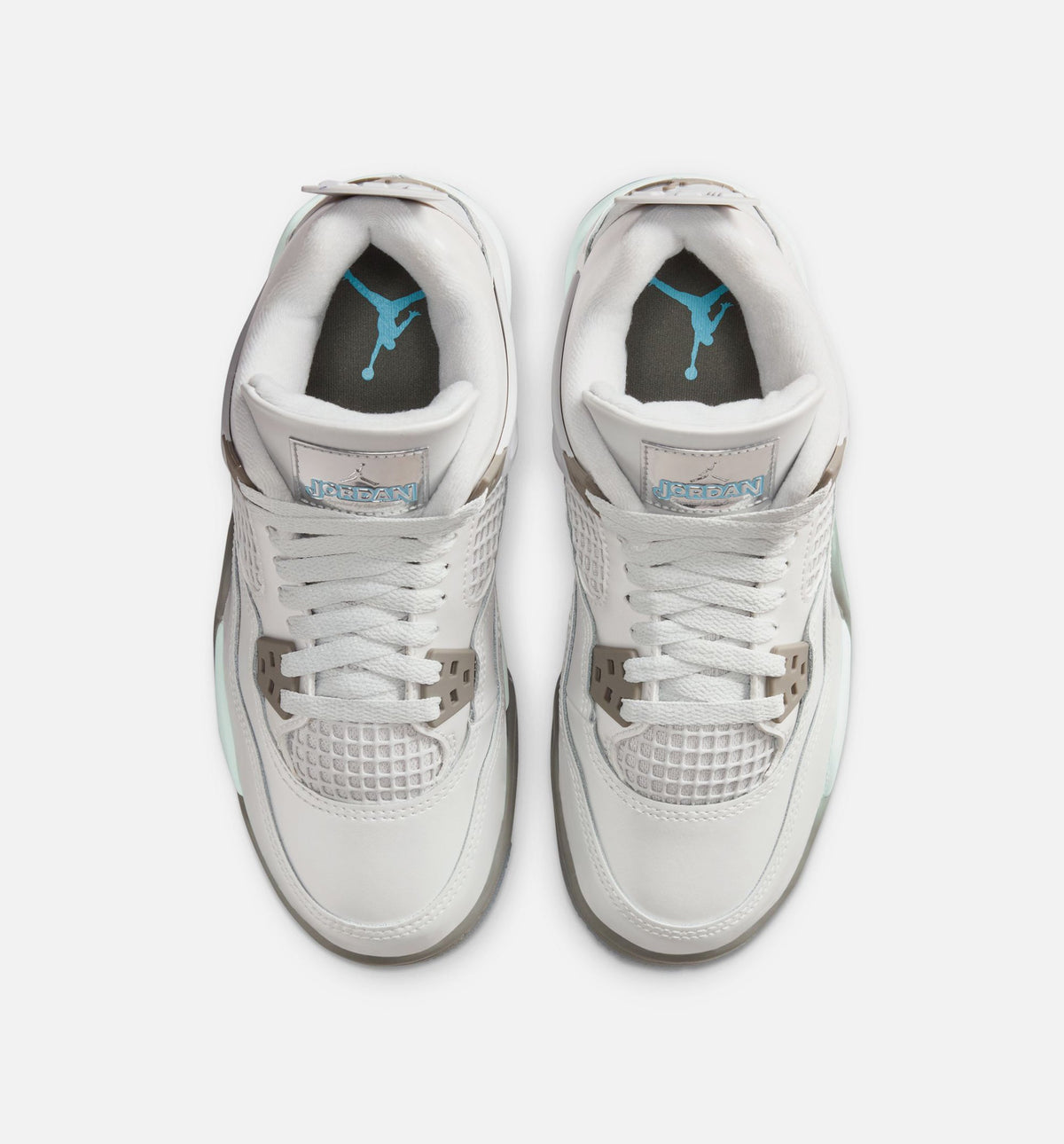 Air Jordan 4 Retro Grade School Sneakers – Blue Chill
