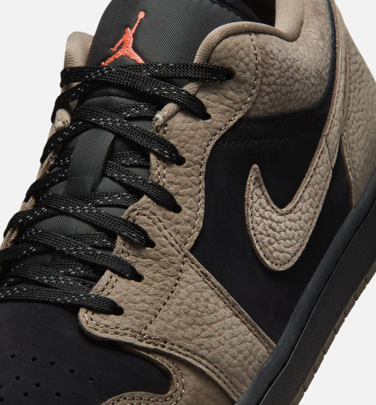 Air Jordan 1 Low SE Men's Sneakers – Black/Olive Grey