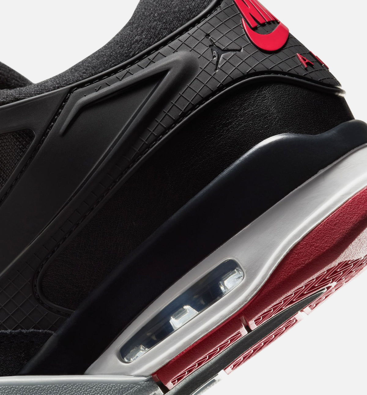 Air Jordan 4 RM Men's Sneakers – Black/Wolf Grey