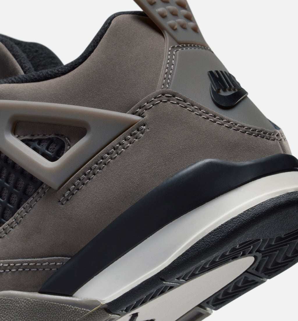 Air Jordan 4 Retro Preschool Sneakers – Cave Stone/Black