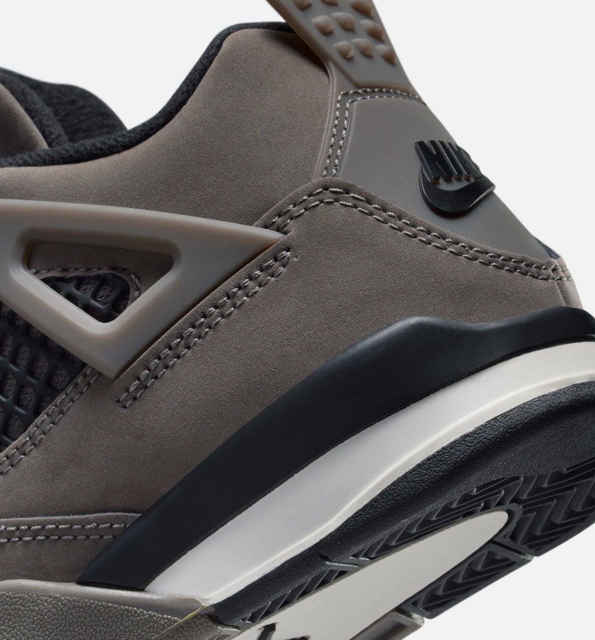 Air Jordan 4 Retro Preschool Sneakers – Cave Stone/Black
