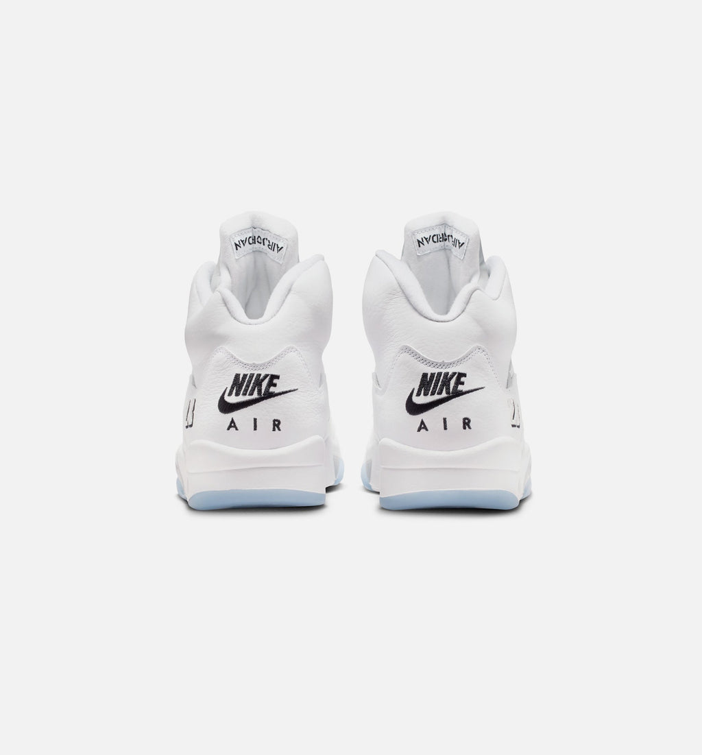 Air Jordan 5 Retro OG Men's Sneakers – White Metallic