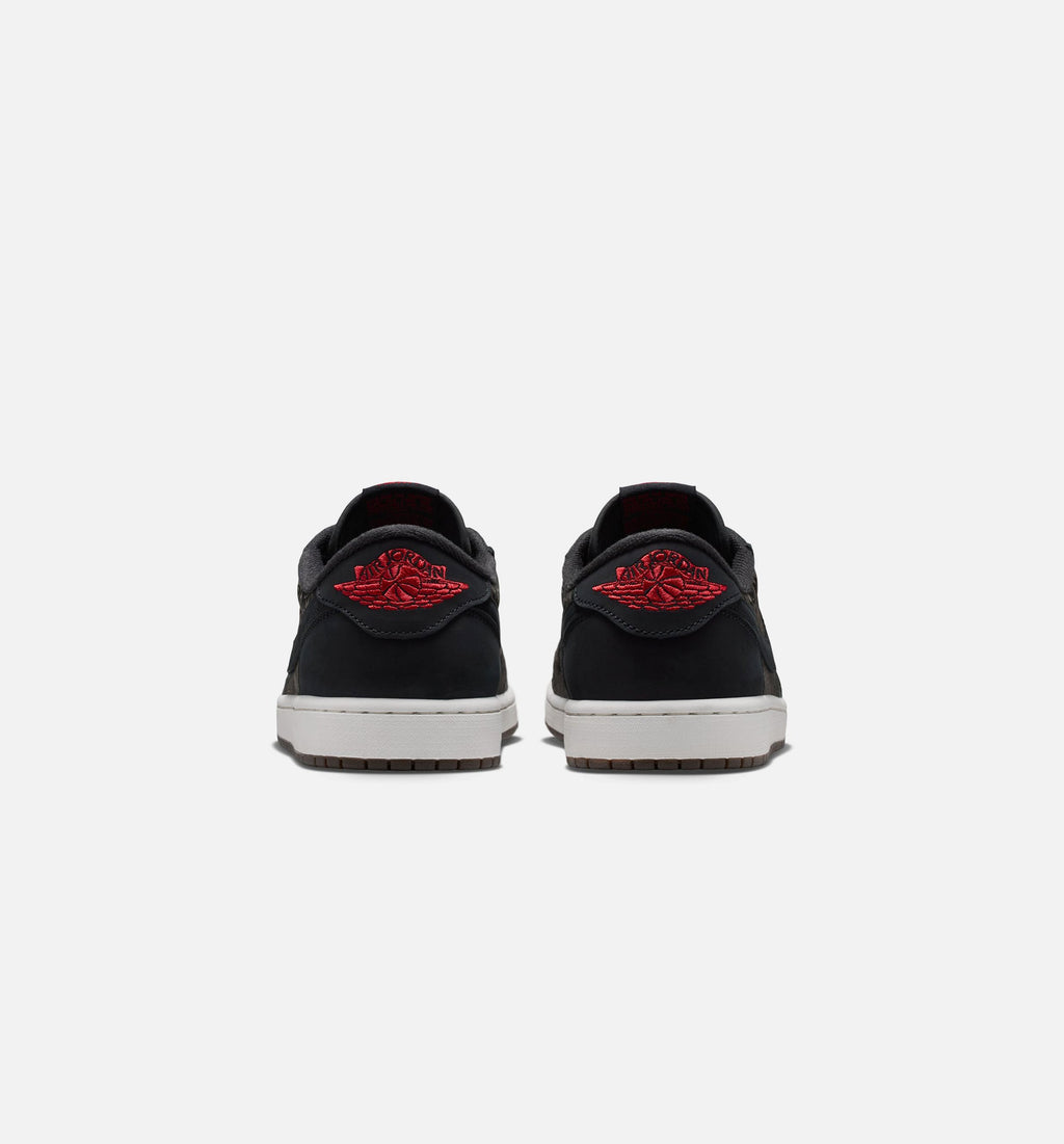 Air Jordan 1 Retro Low OG Men's Sneakers – Laser Black/Varsity Red
