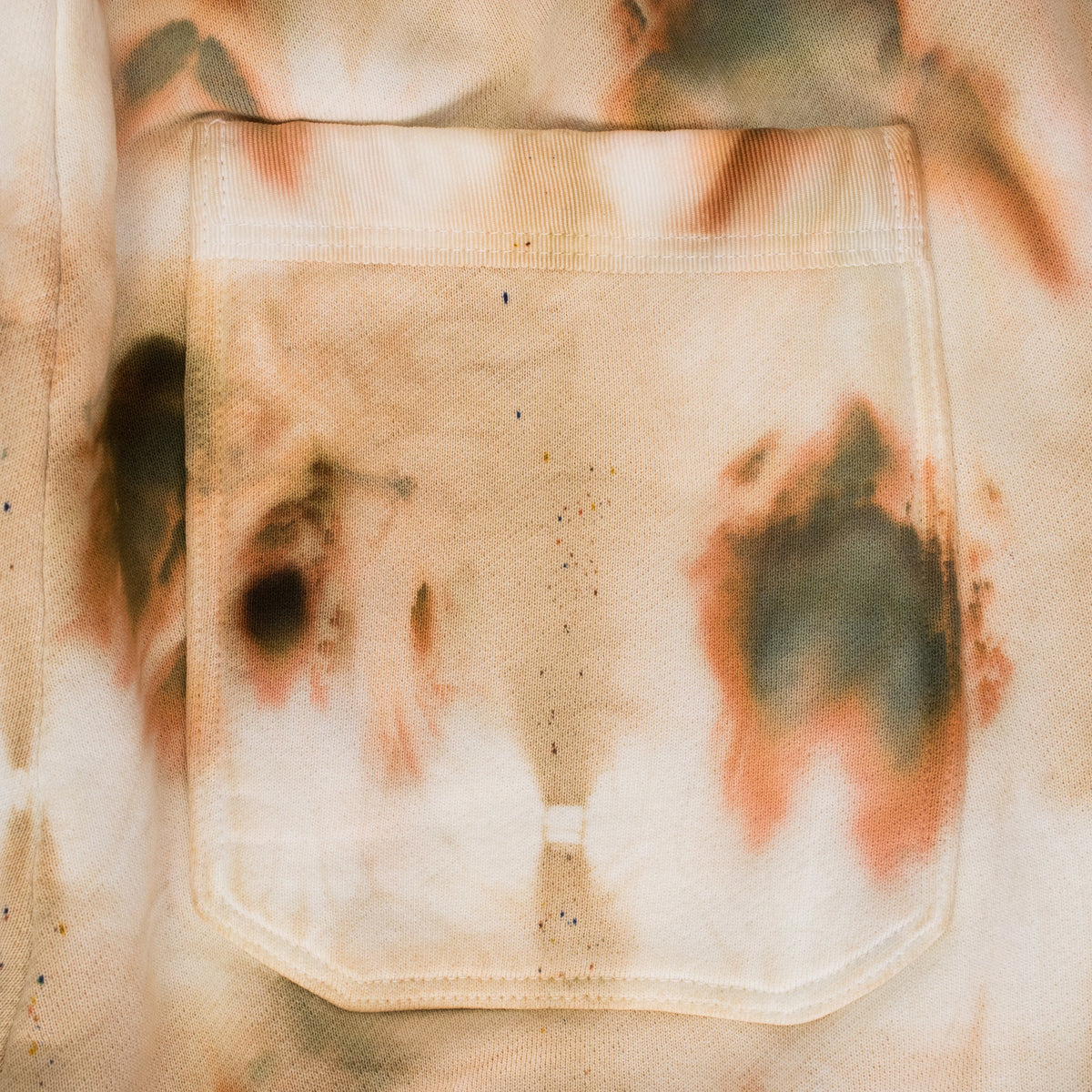 Orange Tie Dye Sweatpants