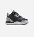 Air Jordan 3 Retro Infant & Toddler Sneakers – Black Cement