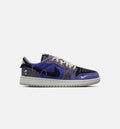 Air Jordan 1 Low OG Grade School Sneakers – Regency Purple/Dark Raisin