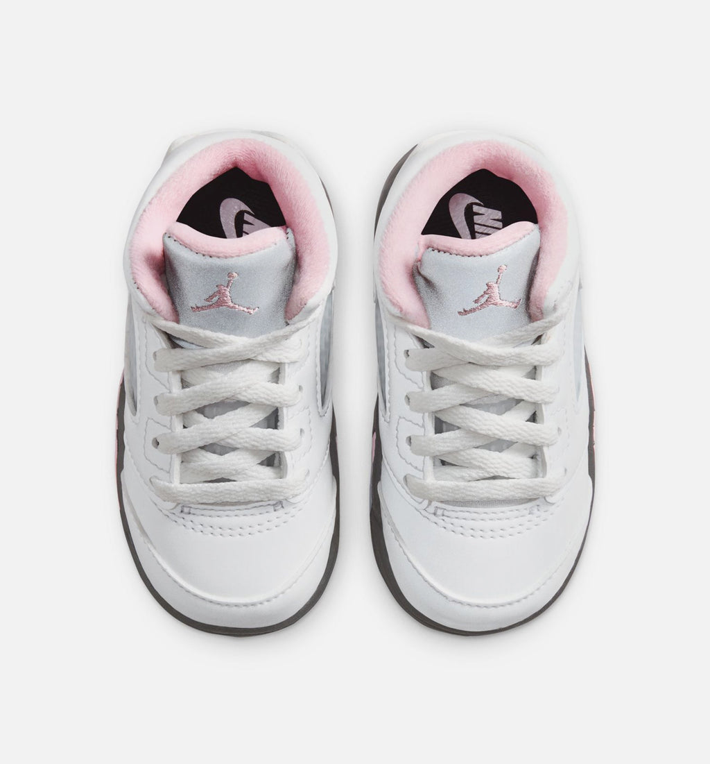 Air Jordan 5 Retro Infant & Toddler Sneakers – Medium Soft Pink