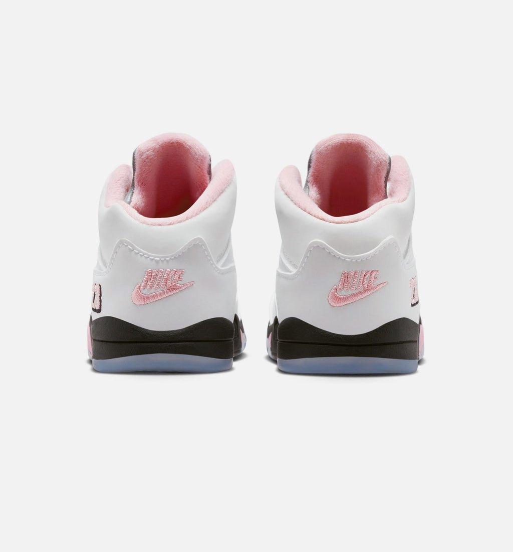 Air Jordan 5 Retro Infant & Toddler Sneakers – Medium Soft Pink