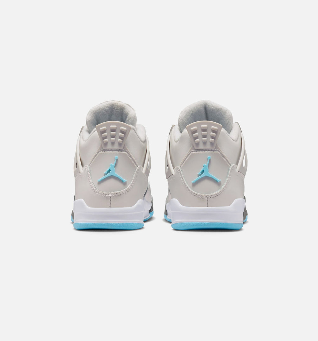Air Jordan 4 Retro Preschool Sneakers – Blue Chill