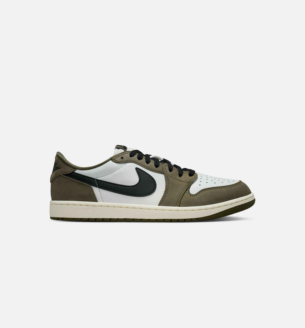 Air Jordan 1 Low OG Men's Sneakers – Medium Olive/Summit White